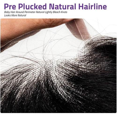 Body Wave 13x6 HD Transparent Lace Front Human Hair Wig 40 Inch Pre Plucked 220 Density 5x5 Glueless Lace Frontal Wigs for Women