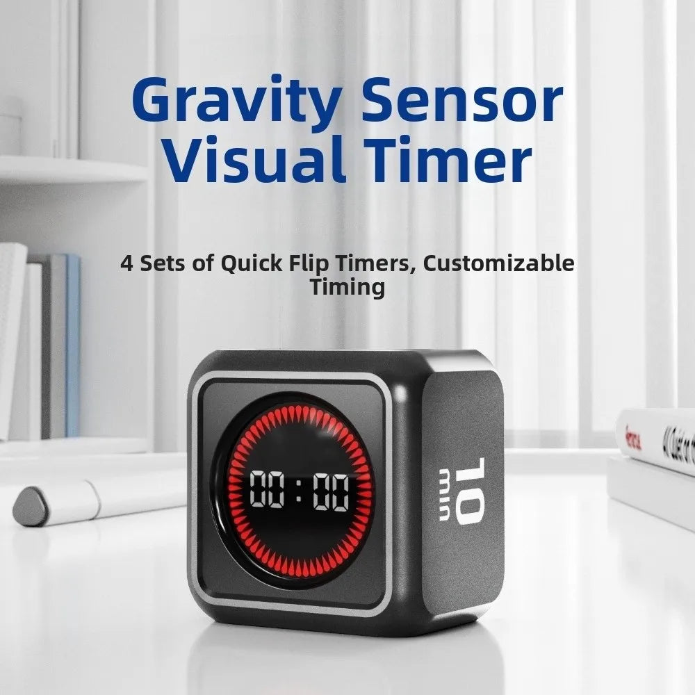 Gravity Sensor Timer with LED Display