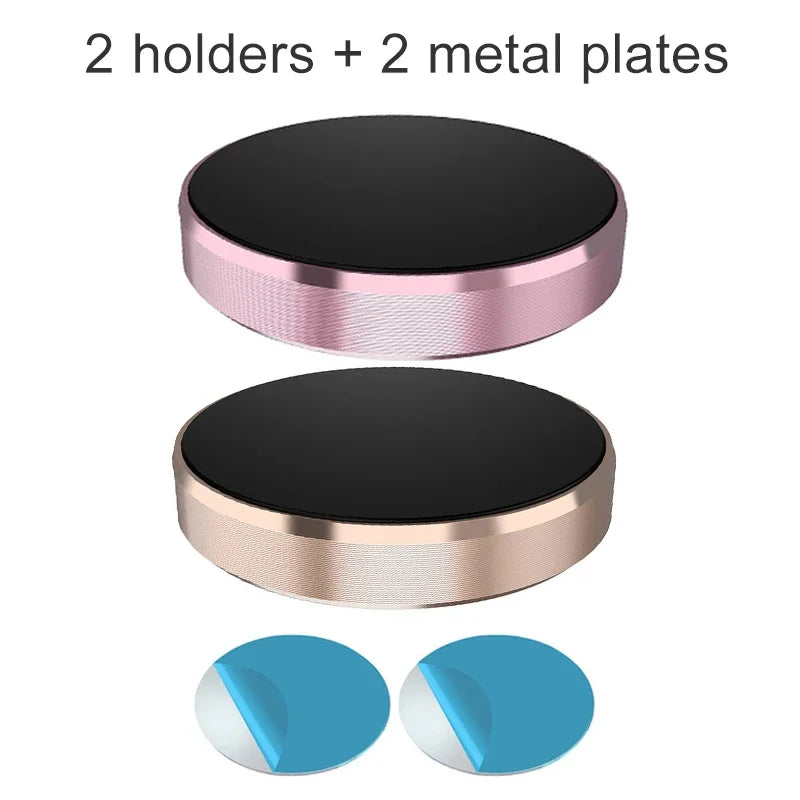 Universal Car Phone Holder Magnetic Car Phone Stand Dashboard Wall Mounted Car Magnet Sticker for iPhone Xiaomi Huawei Samsung